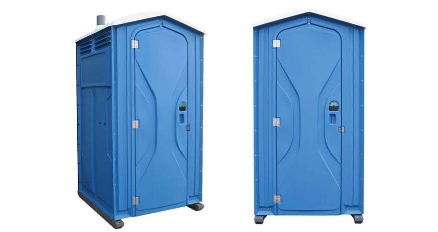 Long-term porta potty units on site in Murrieta, California